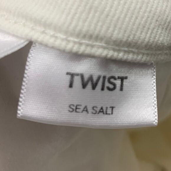 AMO Twist Sea Salt Jeans Slim Fit Cut Ankle Length 4 Pockets White Size 28 - Picture 6 of 8